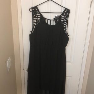 Torrid Black high low dress